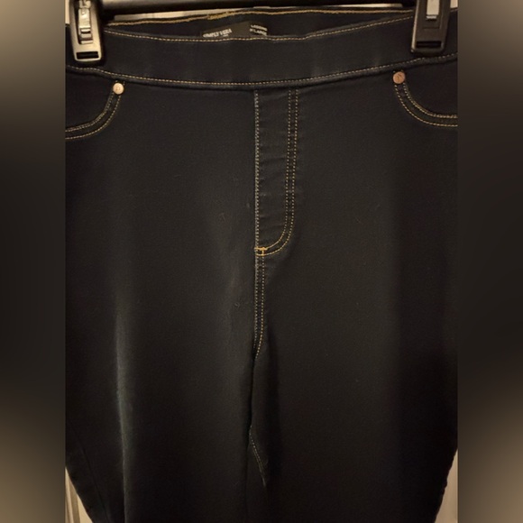 Simply Vera Vera Wang Dark Blue Leggings size X-Large - Picture 4 of 8